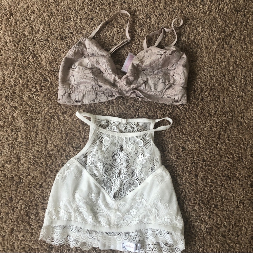 Lace Bra-lets Wishlist size Small